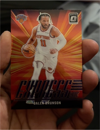 2024-25 Panini Donruss Optic #21 Jalen Brunson Express Lane — front
