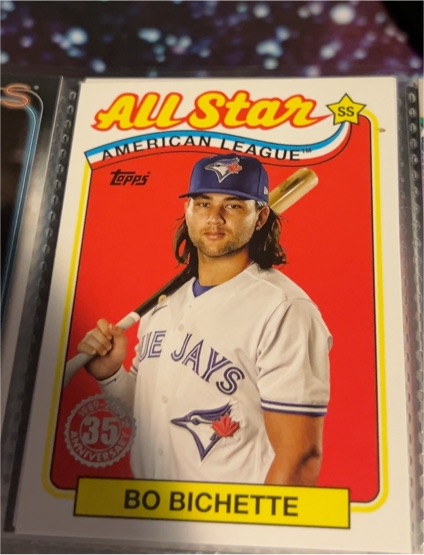 2024 Topps Series 2 1989 35th Anniversary All-Star #89ASB-20 Bo Bichette — front