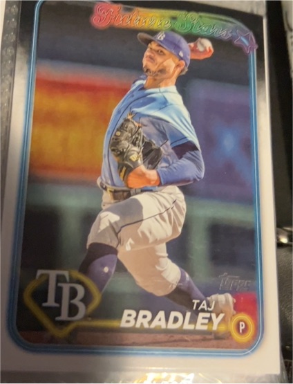 2024 Topps Series 2 #589 Taj Bradley — front