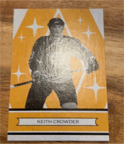 2023-24 Upper Deck Boston Bruins Centennial #21 Keith Crowder — front