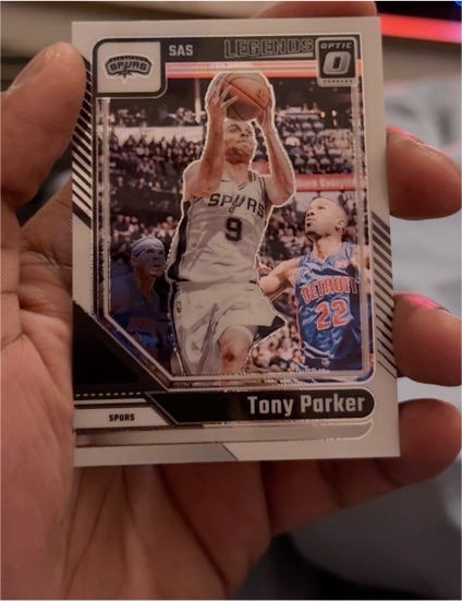 2024-25 Panini Donruss Optic #235 Tony Parker — front