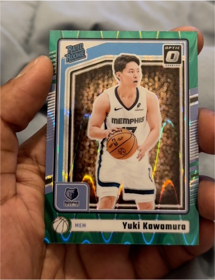 2024-25 Panini Donruss Optic #287 Yuki Kawamura — front