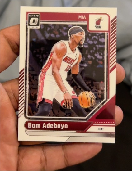 2024-25 Panini Donruss Optic #212 Bam Adebayo — front