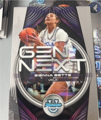 2025 Bowman Chrome U Gen Next #GN-6 Sienna Betts — front