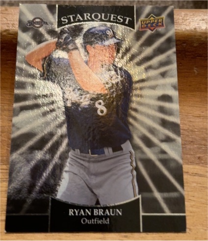 2009 Upper Deck StarQuest #SQ-23 Ryan Braun — front
