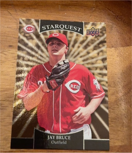 2009 Upper Deck StarQuest #SQ-43 Jay Bruce — front