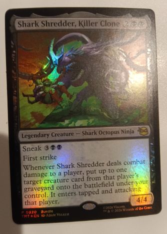 2020 Magic: The Gathering #320 Shark Shredder, Killer Clone — front