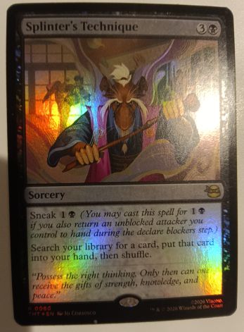 2026 Magic: The Gathering #0080 Splinter's Technique — front