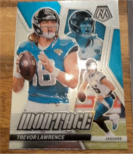 2024 Panini Mosaic #M-7 Trevor Lawrence Montage — front