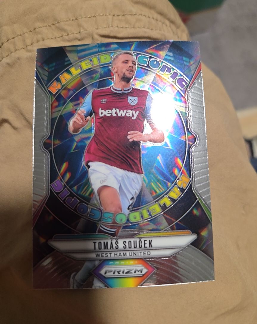 2021-22 Panini Prizm Premier League #238 Tomas Soucek — front