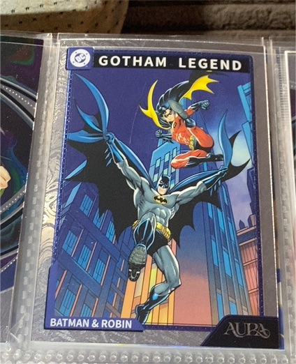 2025 Kakawow Aura DC Gotham Legend Batman & Robin #ADC-GLI-11 — front