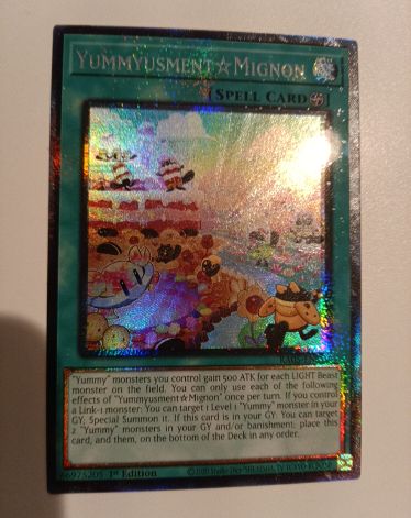 Yu-Gi-Oh! RA05-EN073 Yummyusment Mignon — front