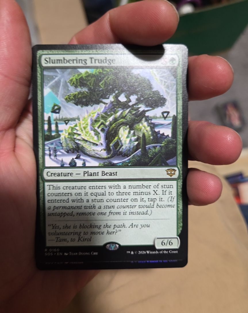 2026 Magic: The Gathering #160 Slumbering Trudge — front