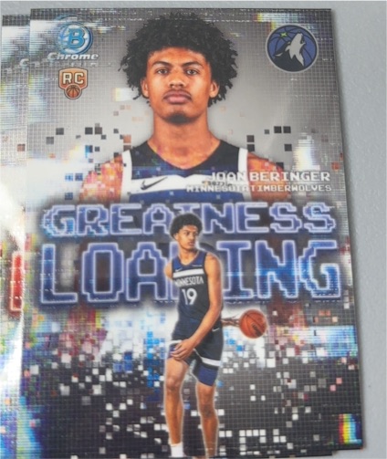 2025-26 Bowman Chrome Greatness Loading #GL-17 Joan Beringer — front