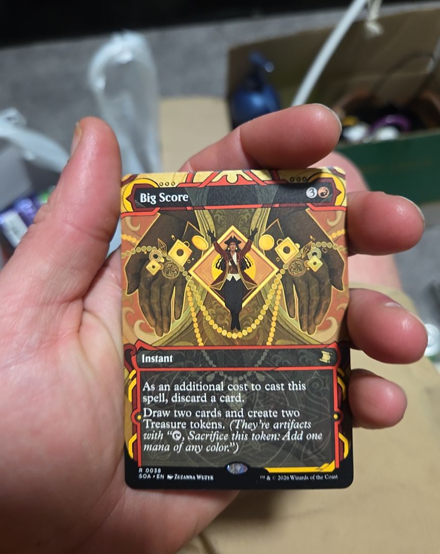 2020 Magic: The Gathering #38 Big Score — front