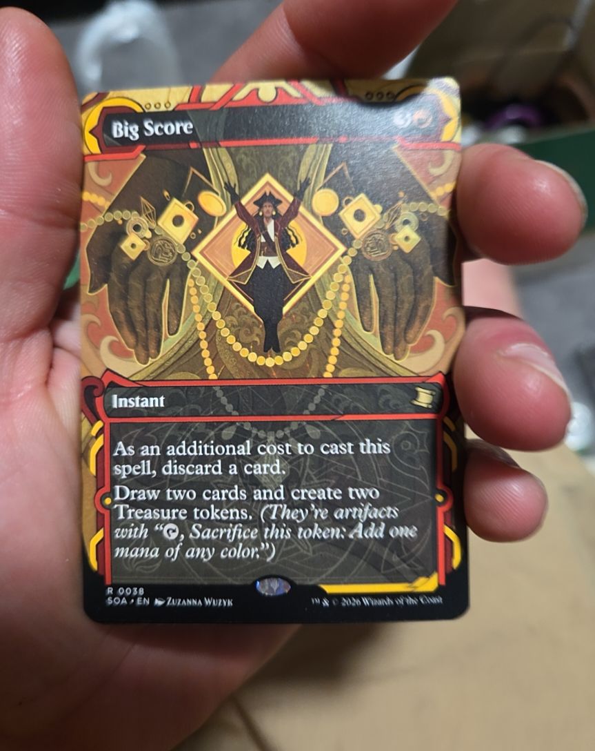 2020 Magic: The Gathering #38 Big Score — front