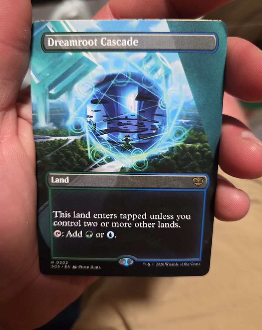 2020 Magic: The Gathering #302 Dreamroot Cascade — front