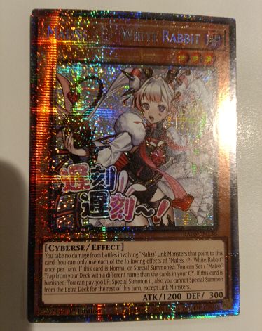 2025 Yu-Gi-Oh! RA05-EN136 Maliss P White Rabbit — front