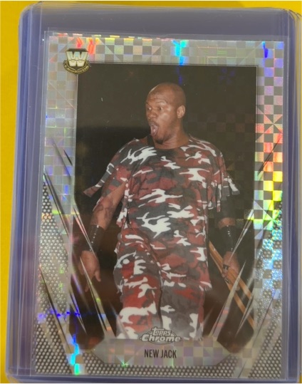 2026 Topps Chrome WWE #110 New Jack — front