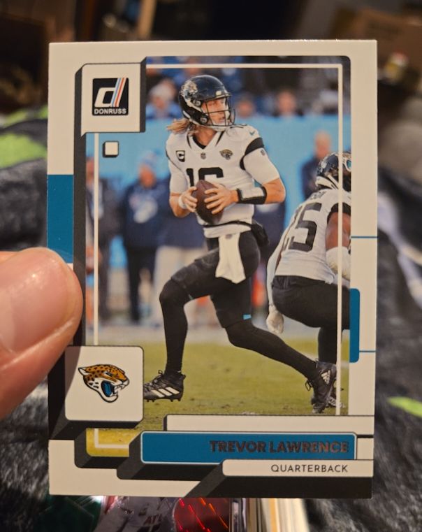 2022 Panini Donruss #61 Trevor Lawrence Jacksonville Jaguars — front