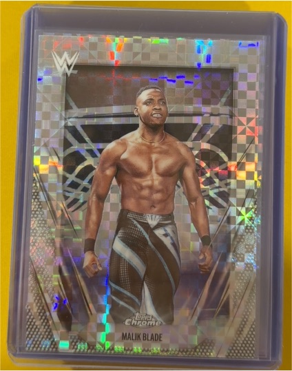 2026 Topps Chrome WWE #142 Malik Blade — front