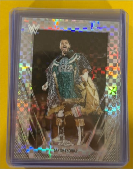 2026 Topps Chrome WWE #164 Santos Escobar X-Fractor — front