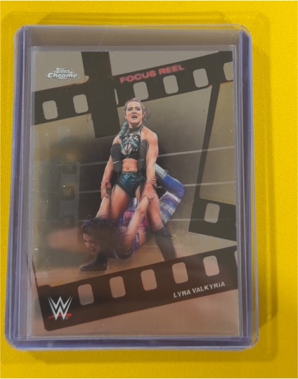 2026 Topps Chrome WWE #FR-12 Lyra Valkyria Focus Reel — front