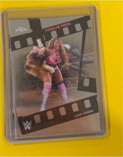 2026 Topps Chrome WWE #FR-26 Lash Legend Focus Reel — front