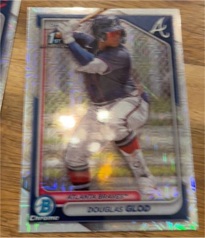2024 Bowman Chrome Prospects Mojo Refractor #BCP-11 Douglas Glod — front