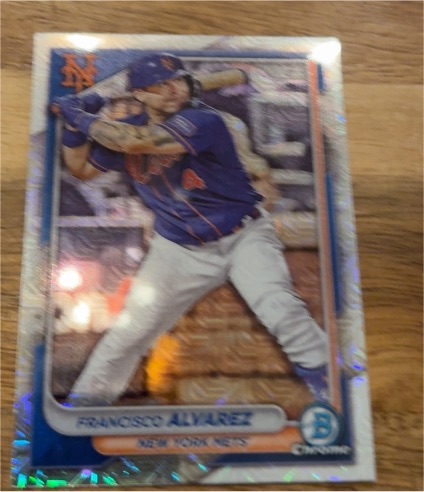 2024 Bowman Chrome #75 Francisco Alvarez — front