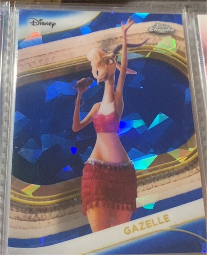 2025 Topps Chrome Sapphire Disney #172 Gazelle — front