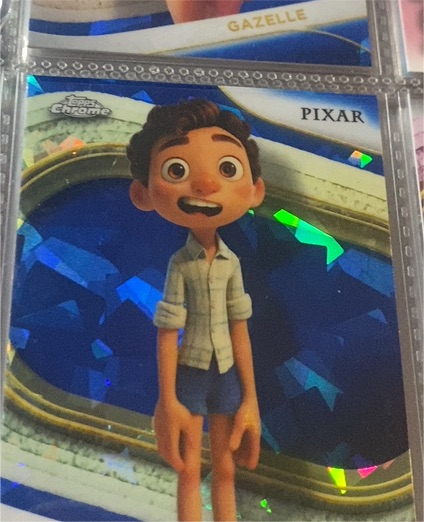 2025 Topps Chrome Disney Mini Diamond Luca Paguro — front