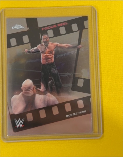 2026 Topps Chrome WWE Focus Reel #FR-24 Montez Ford — front