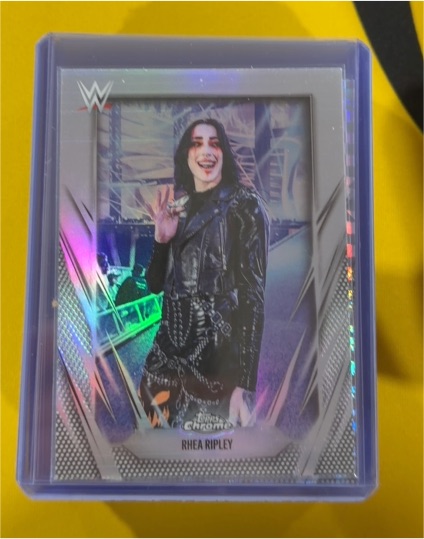 2026 Topps Chrome WWE #20 Rhea Ripley — front