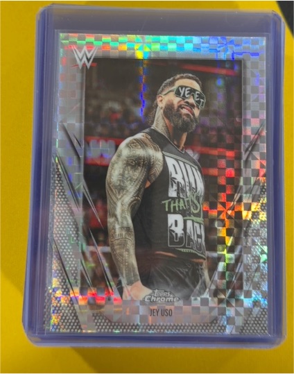 2026 Topps Chrome WWE #83 Jey Uso — front