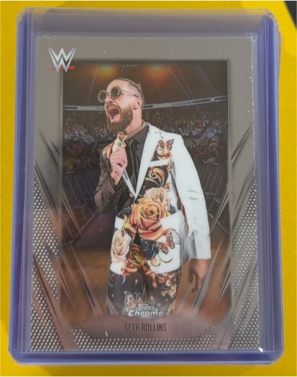 2026 Topps Chrome WWE #40 Seth Rollins — front