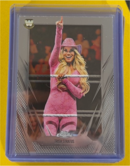 2026 Topps Chrome WWE #115 Trish Stratus — front