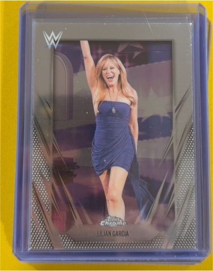 2026 Topps Chrome WWE #182 Lilian Garcia — front