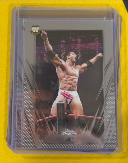 2026 Topps Chrome WWE #99 Batista — front