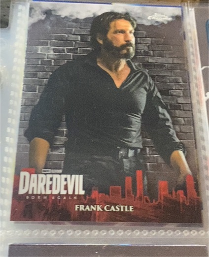 2025 Topps Chrome Marvel Studios #DD-2 Frank Castle Daredevil Born Again — front