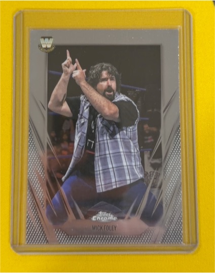 2026 Topps Chrome WWE #135 Mick Foley — front
