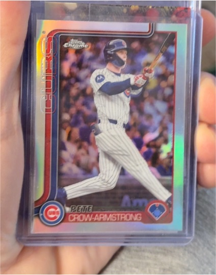 2025 Topps Chrome Update #USC76 Pete Crow-Armstrong — front