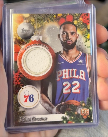 2025-26 Topps Holiday #PR-JO Johni Broome — front