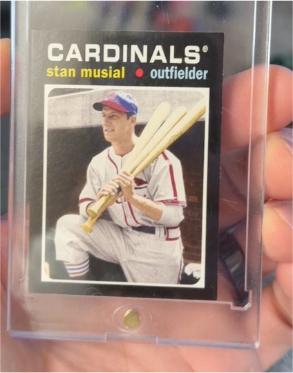2013 Topps Update 1971 Topps Minis #TM-27 Stan Musial — front