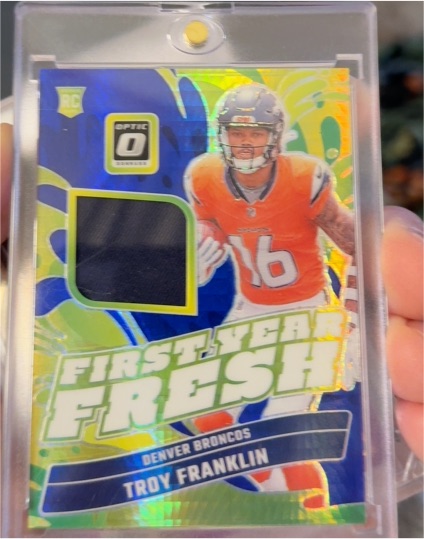 2024 Panini Donruss Optic #FYF-TFN Troy Franklin — front