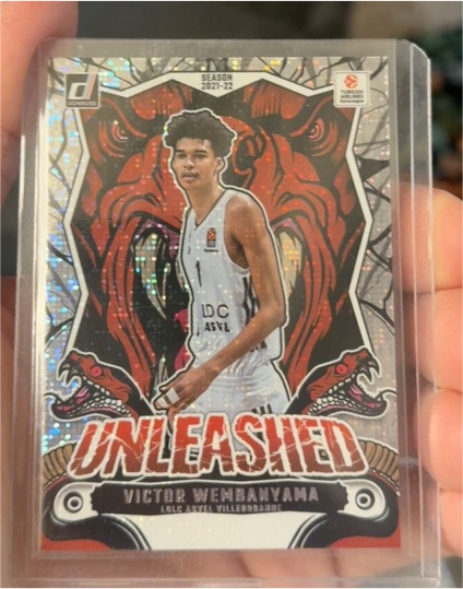2021-22 Panini Donruss EuroLeague Unleashed #2 Victor Wembanyama — front