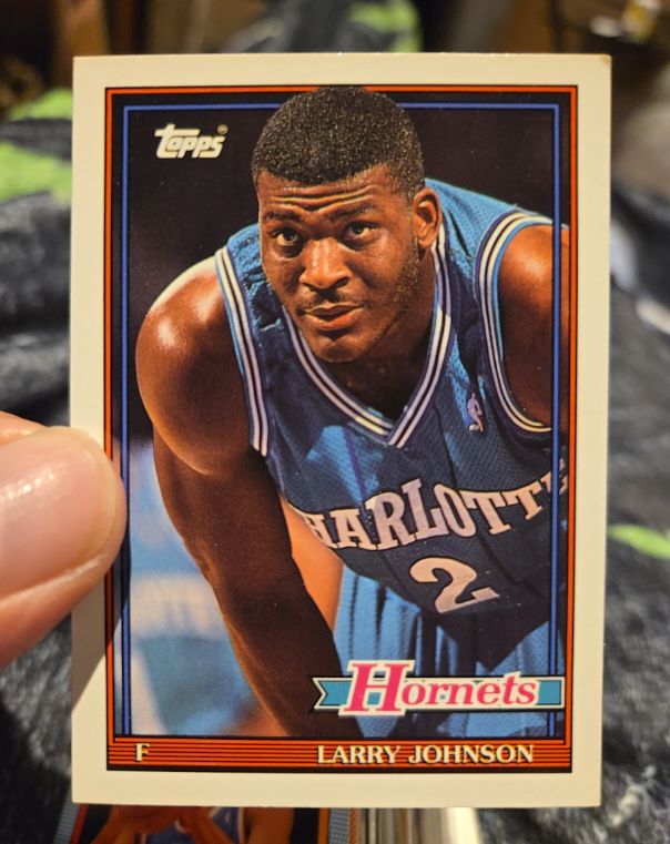 1993 Topps Archives #144 Larry Johnson — front