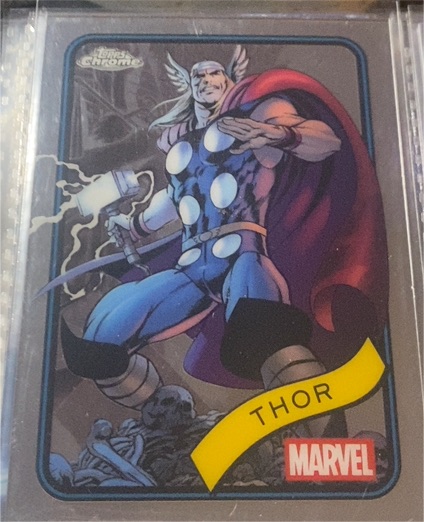 2025 Topps Chrome Marvel #119 Thor — front