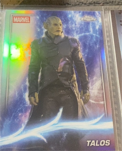 2025 Topps Chrome Marvel Studios #98 Talos — front