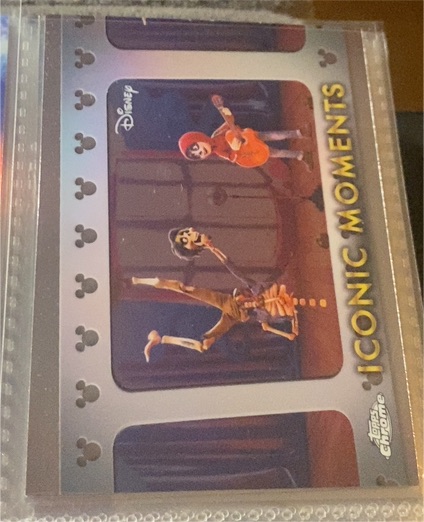 2025 Topps Chrome Disney #IM-17 Only Un Poco Loco - Coco Iconic Moments — front